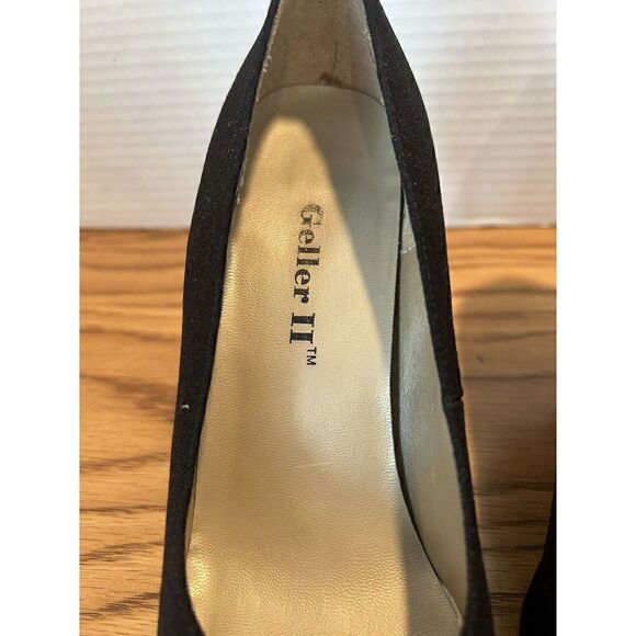 GELLER II Las Vegas Black Fabric Pumps Heels Women's Size 7 GE10025 - Picture 7 of 11